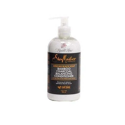 Shea Moisture African Black Soap Bamboo Charcoal Conditioner 384 ml/13Oz
